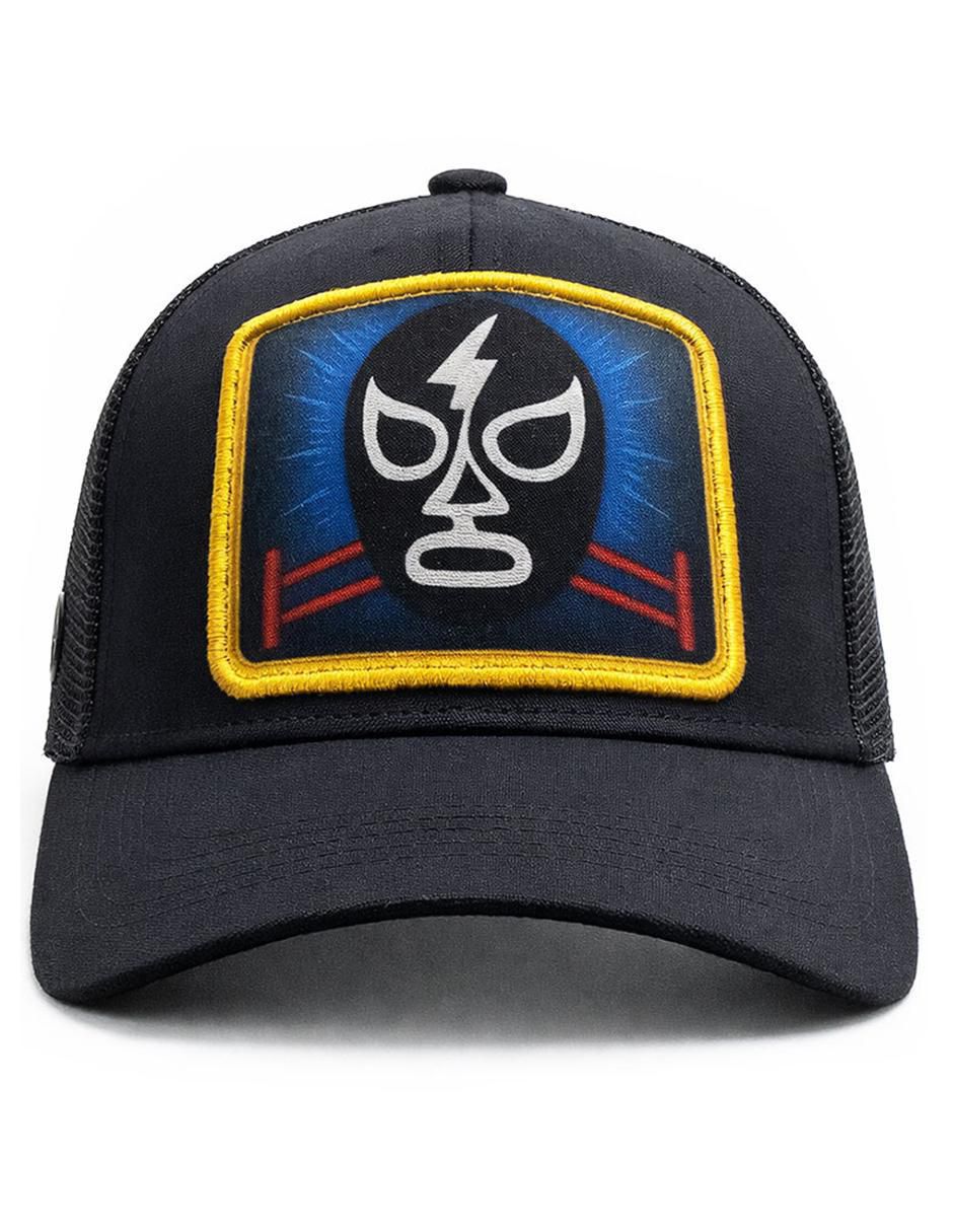 Gorra visera curva snapback casual Lucha Libre Rayo para hombre 2
