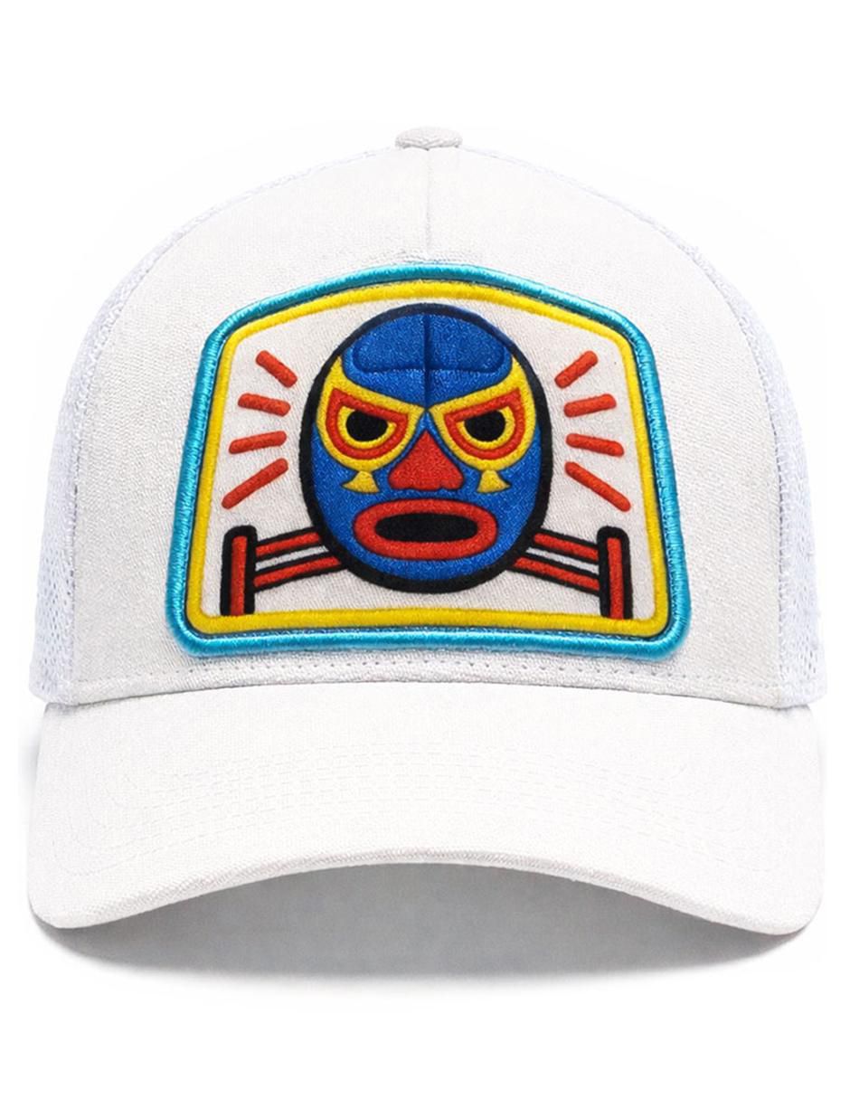 Gorra visera curva snapback casual Lucha Libre Sagrada para hombre 3