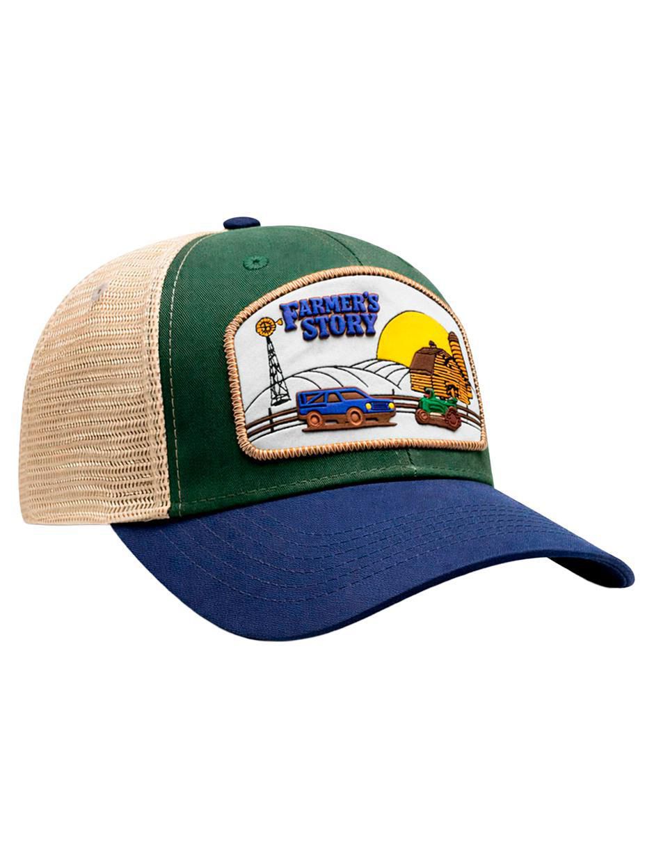 Gorra visera curva snapback casual para hombre