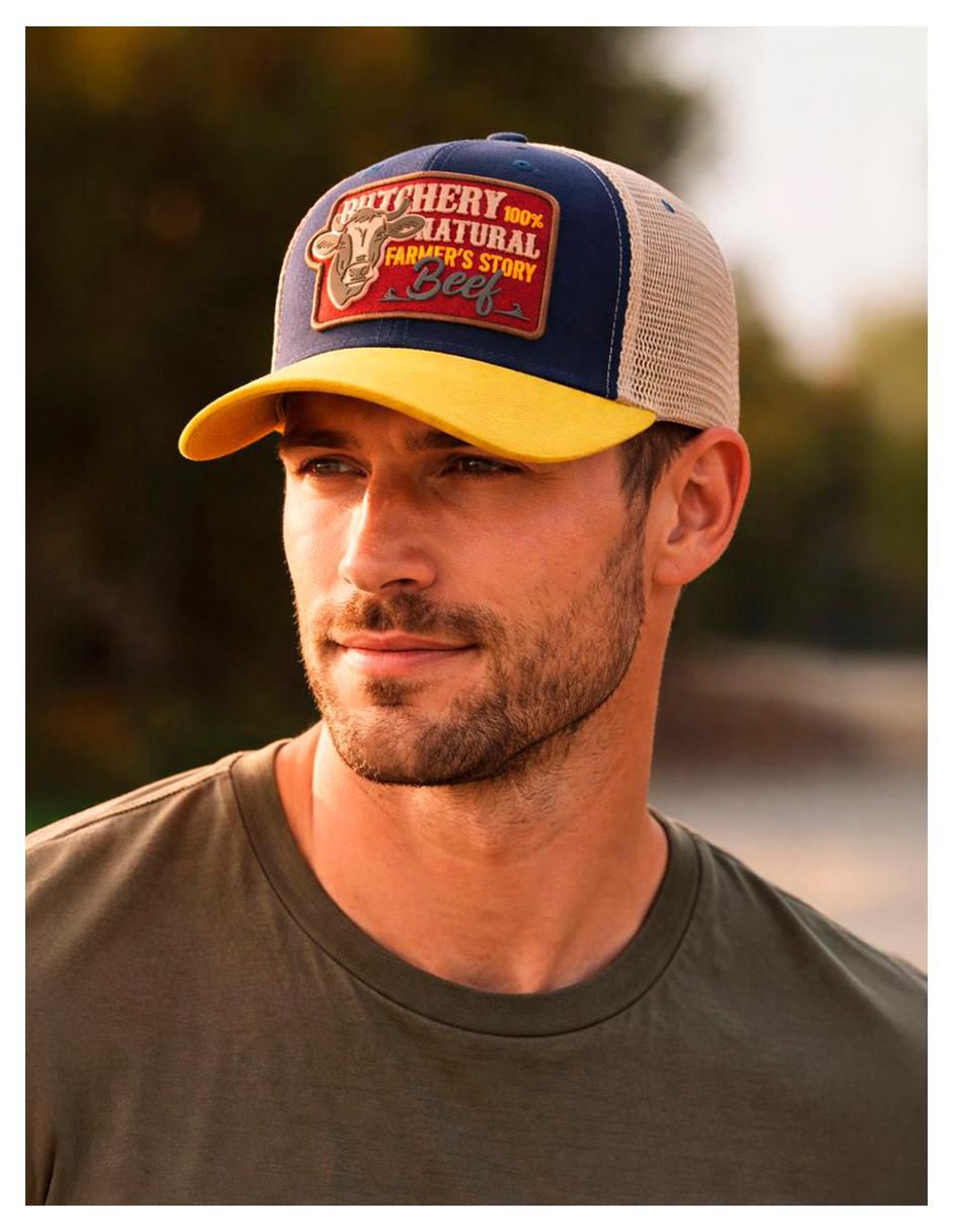 Gorra visera curva snapback casual para hombre 3