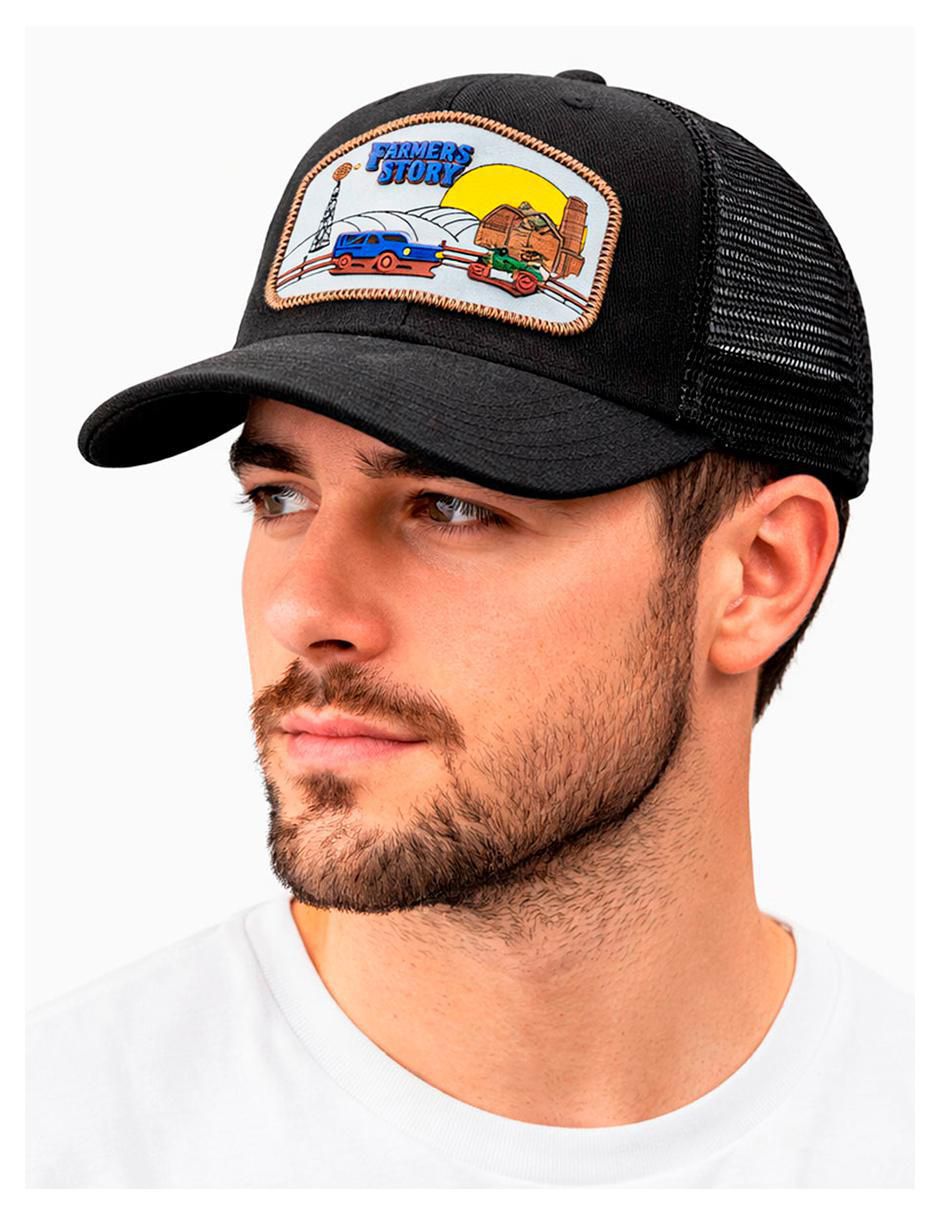 Gorra visera curva snapback casual para hombre 2