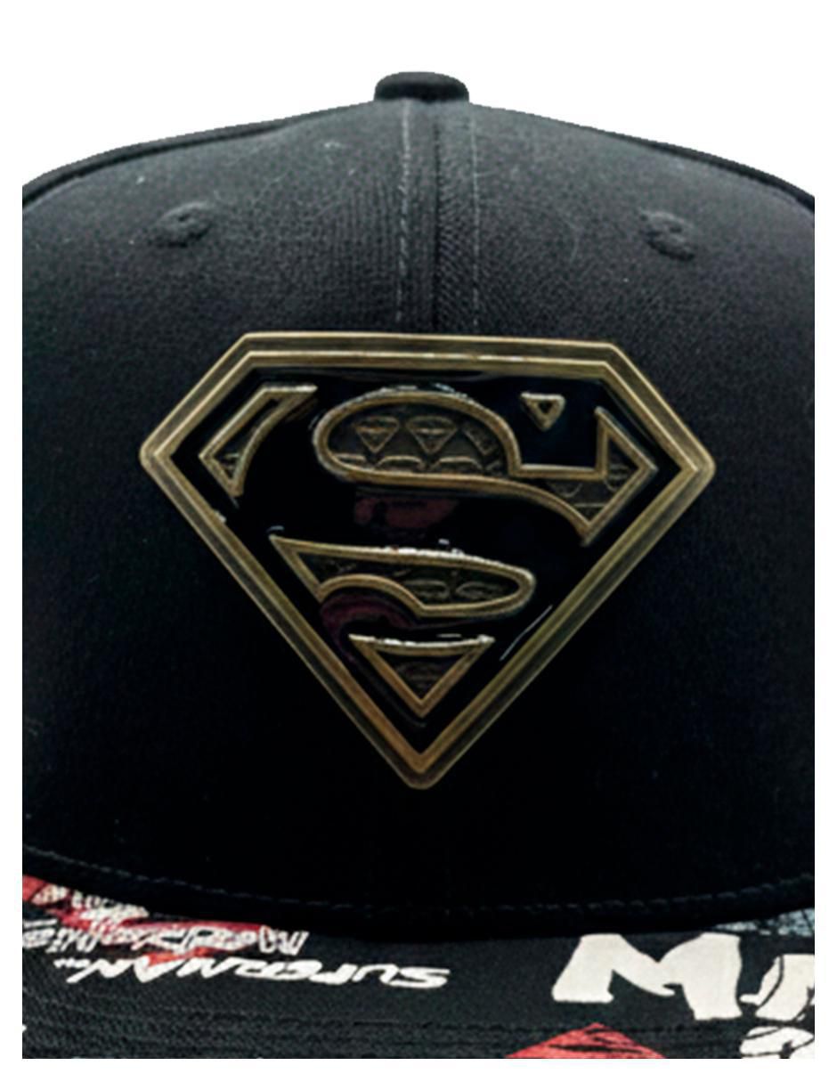Gorra visera plana snapback Superman para hombre 2