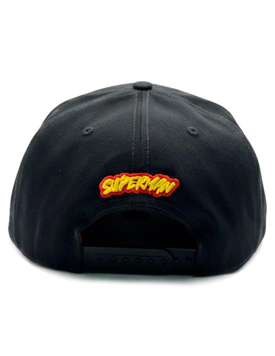Gorra visera plana snapback Superman para hombre 5