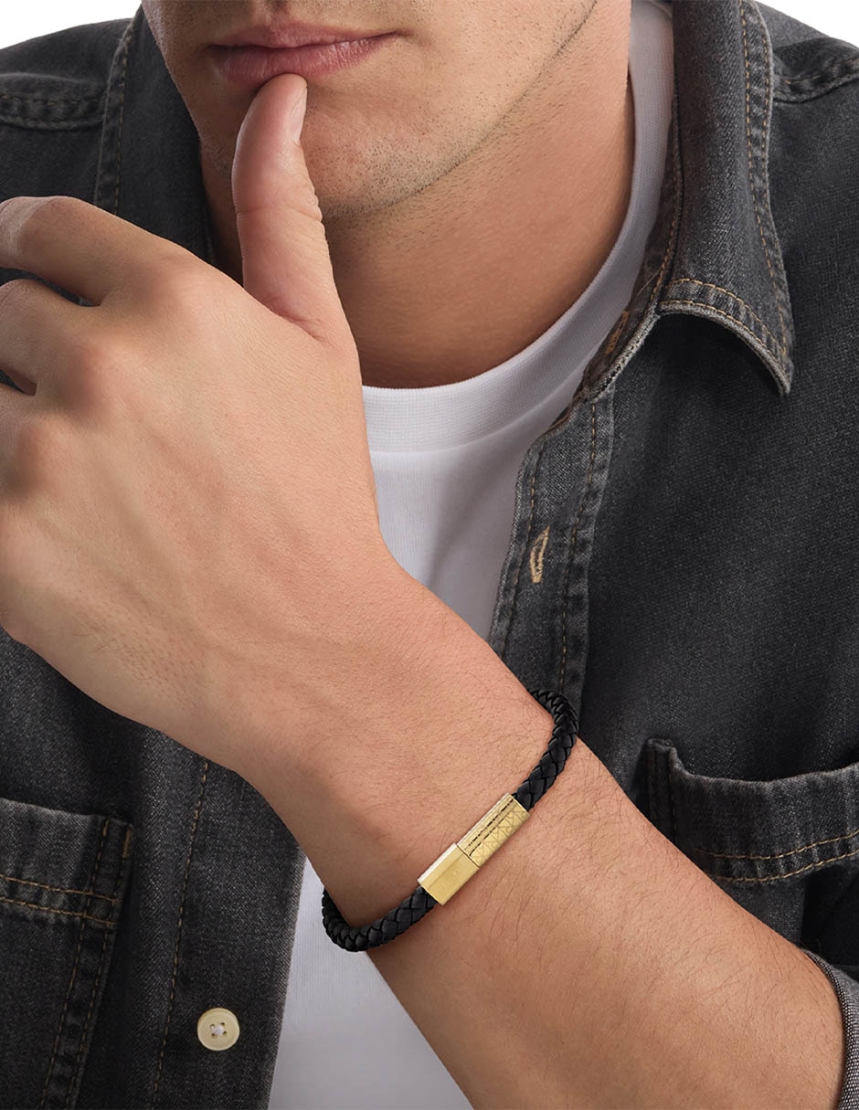 Brazalete Industrial Facets acabado mate 4