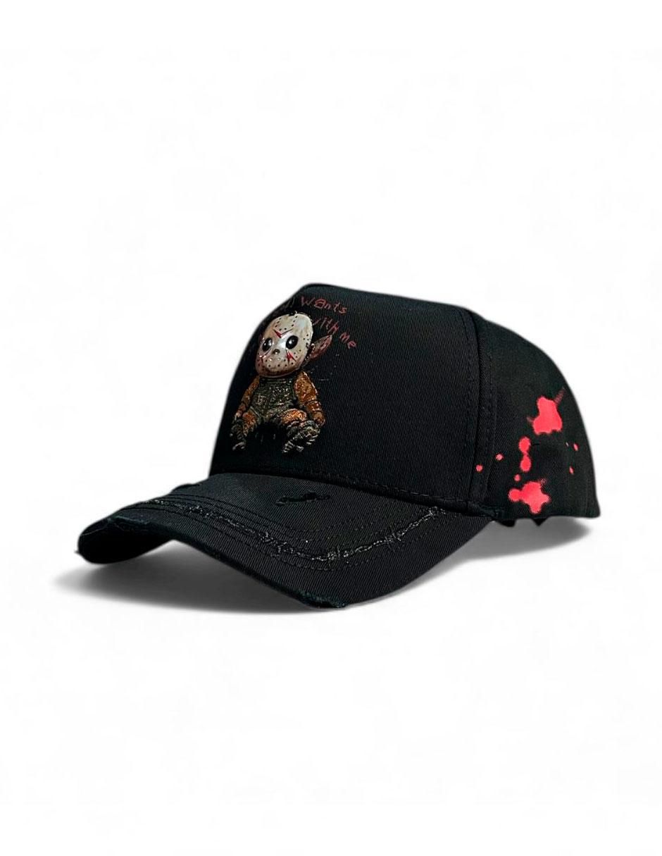 Gorra visera curva snapback para hombre