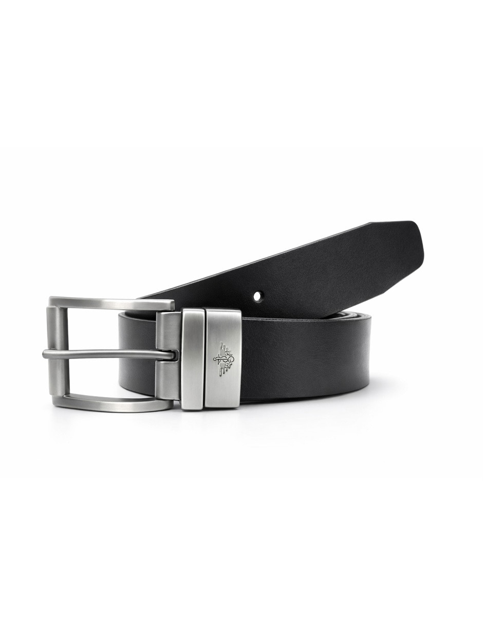 Cinturón de piel para hombre
