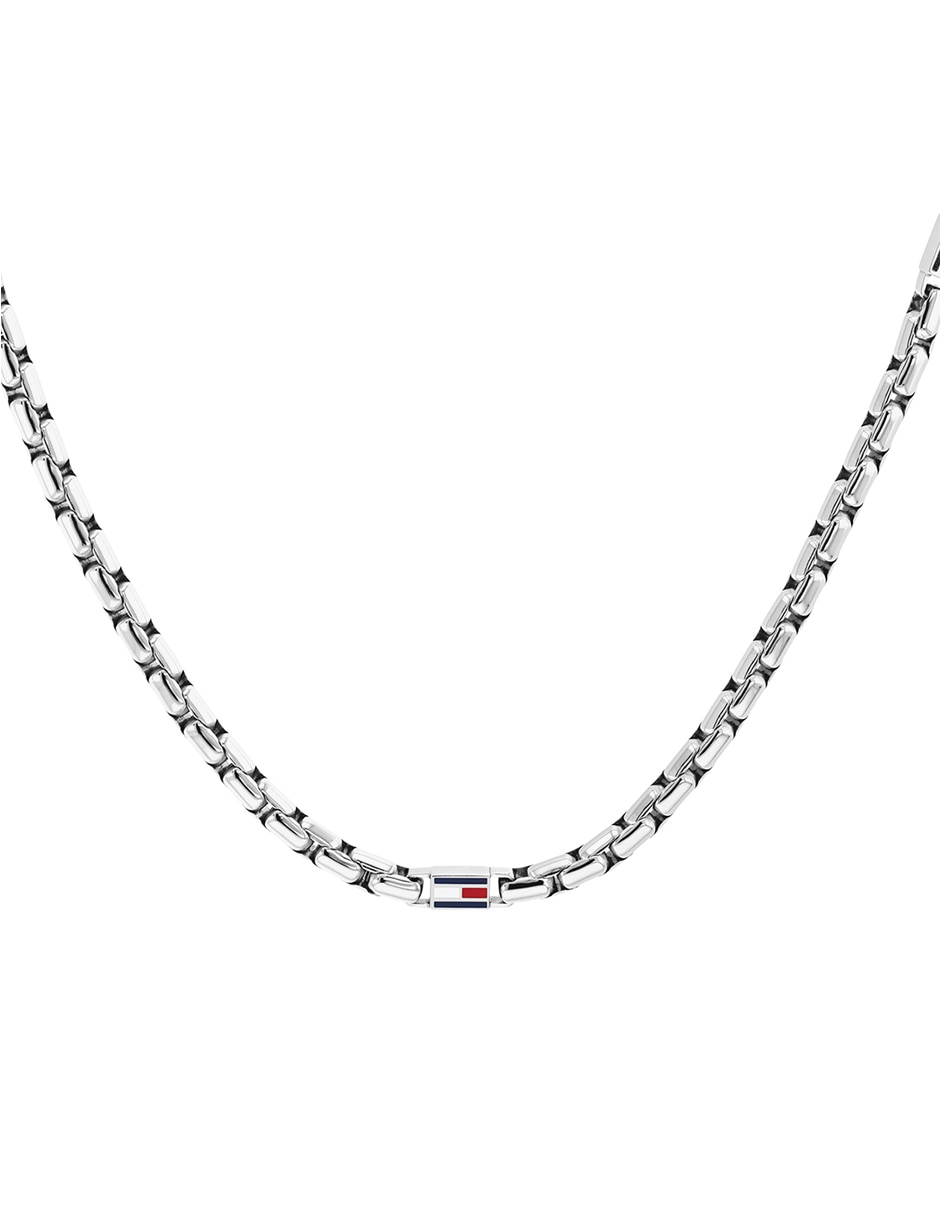 Collar de eslabones 3D Flag Metal