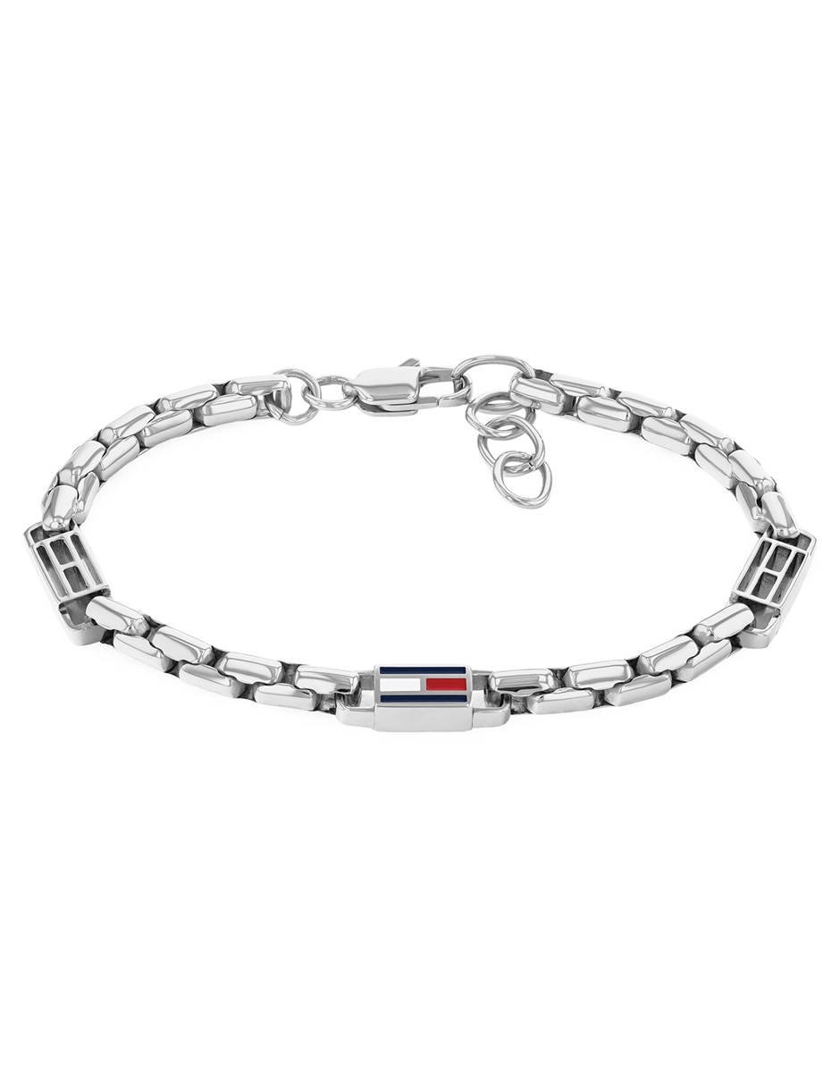 Pulsera 3D Flag Metal acabado pulido