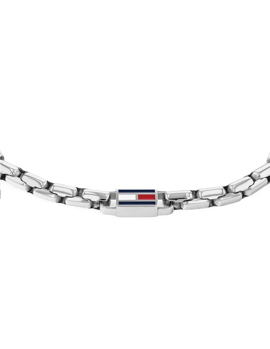 Pulsera 3D Flag Metal acabado pulido 2