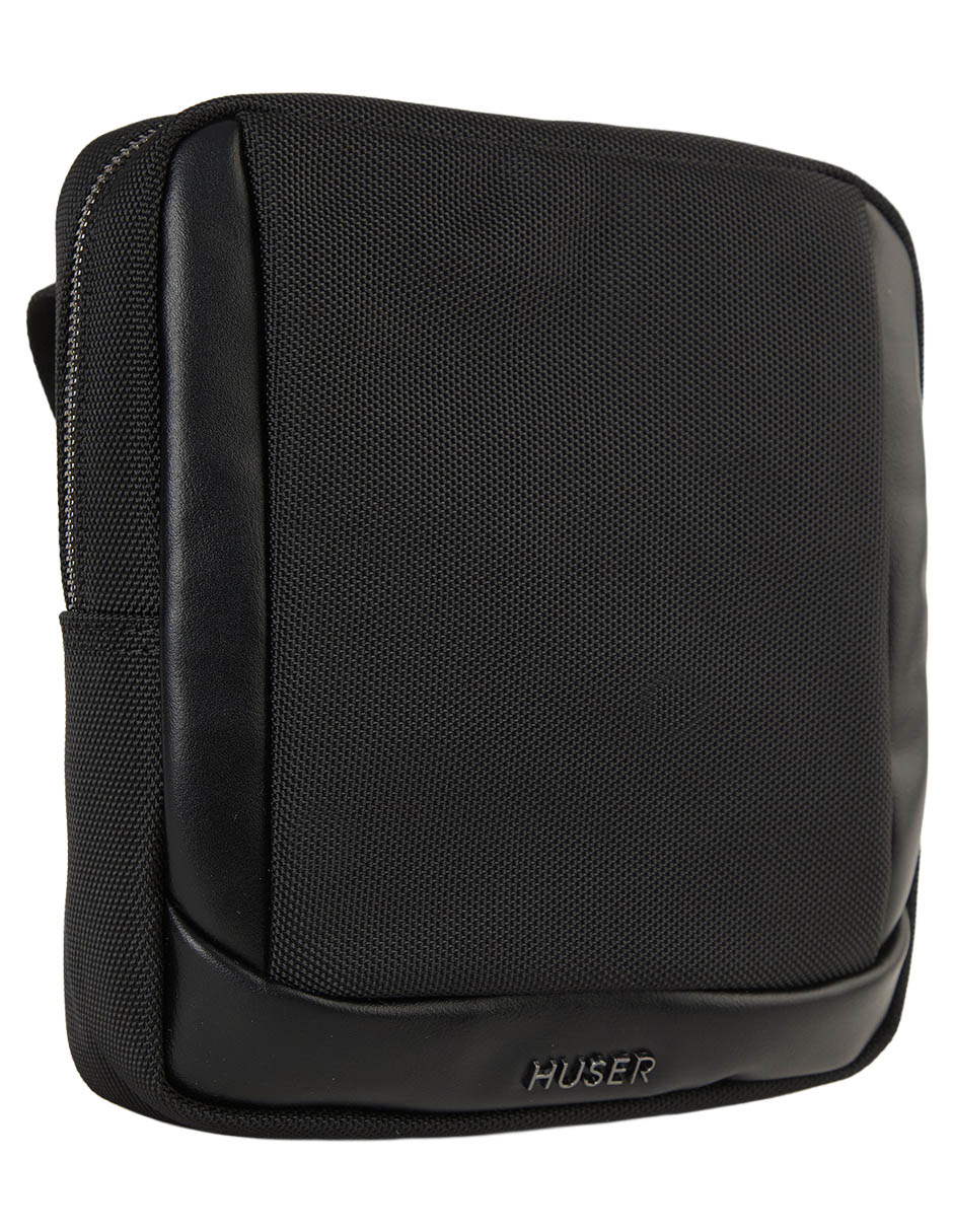 MENSAJERO HUSER MC495 SINTÉTICO, NEGRO