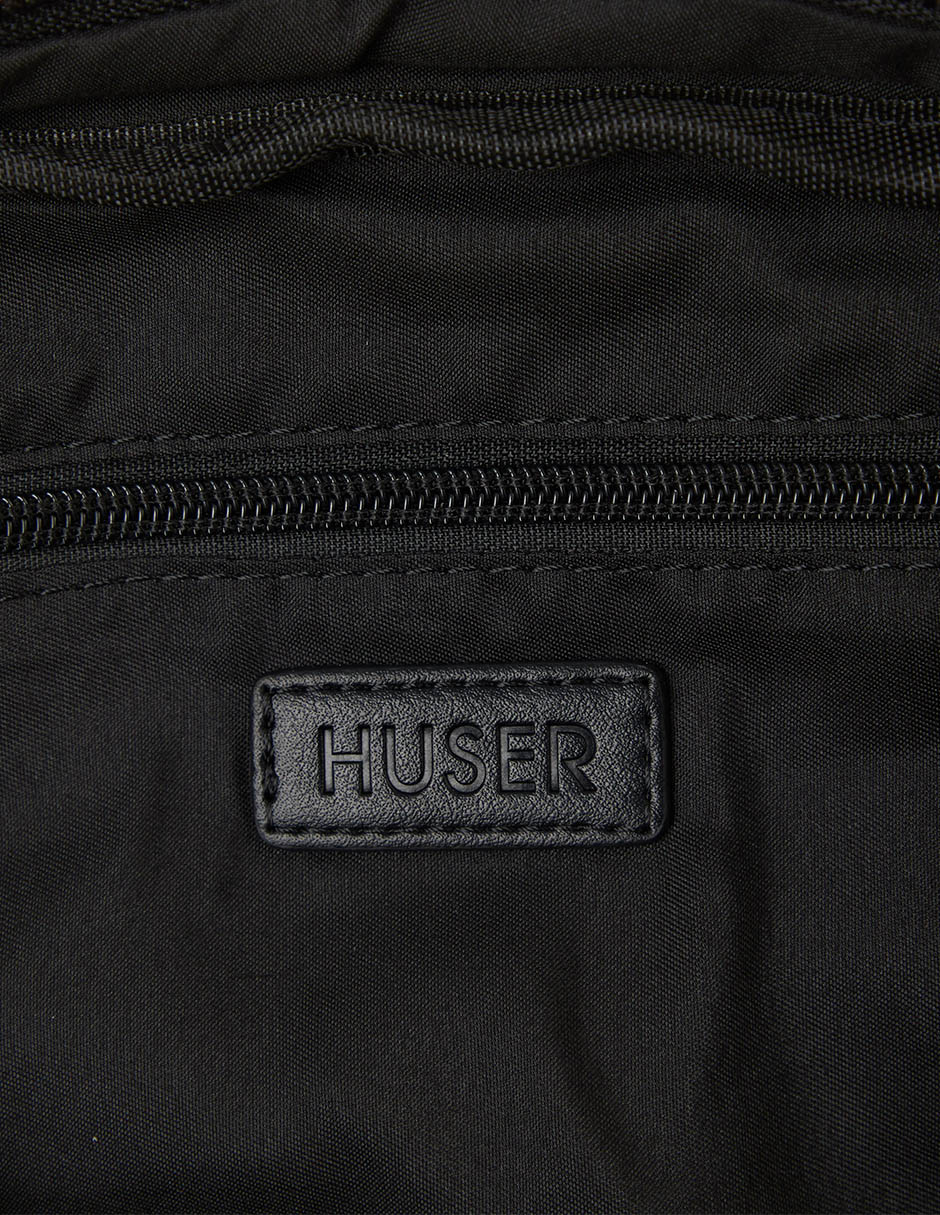 MENSAJERO HUSER MC495 SINTÉTICO, NEGRO