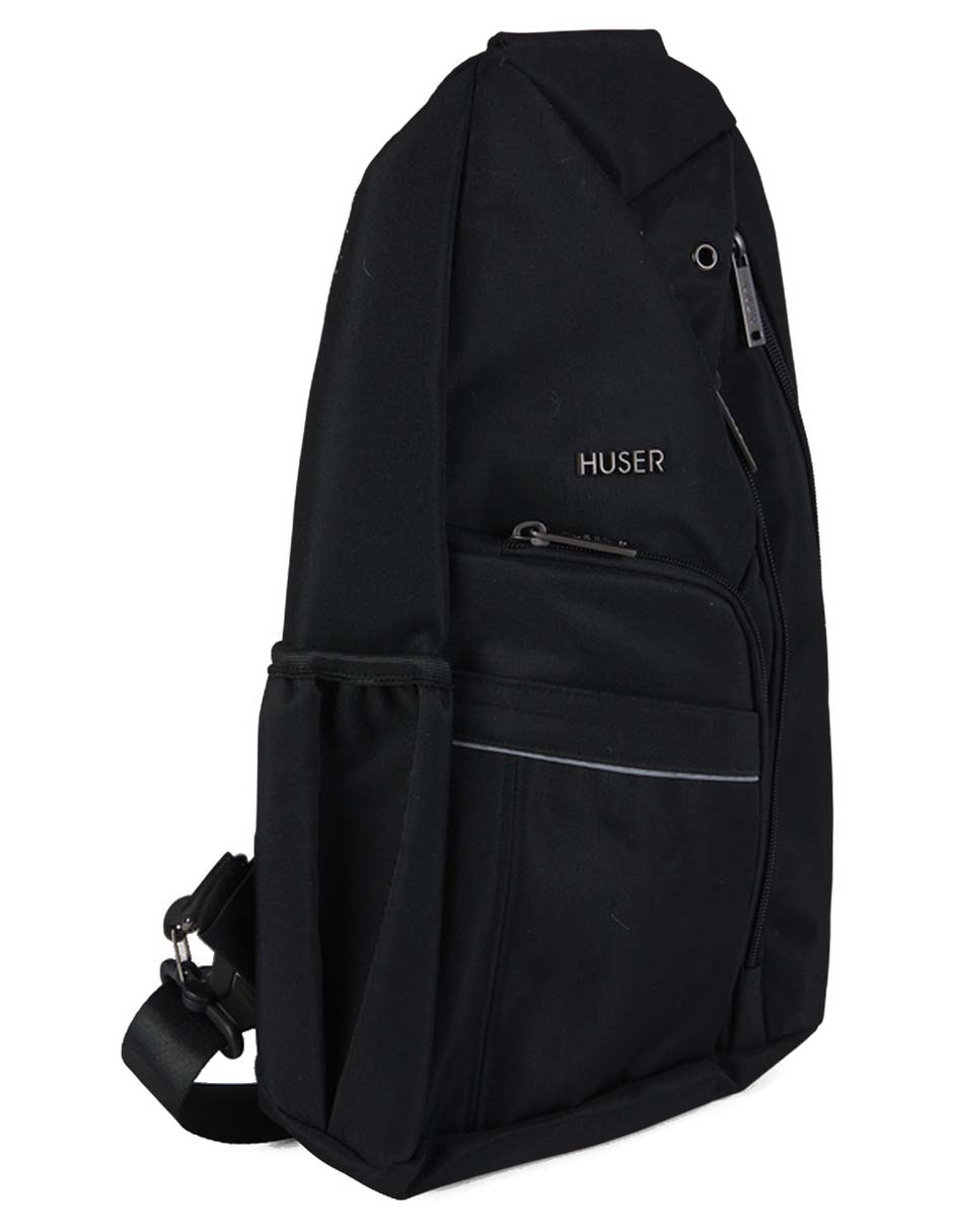 MENSAJERO HUSER H19327 SINTÉTIC, NEGRO