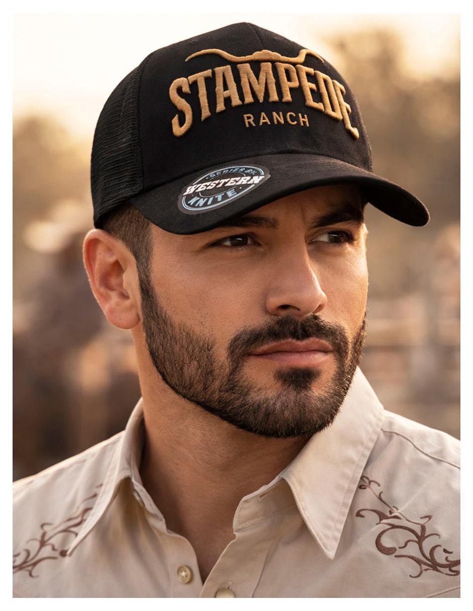 Gorra visera curva snapback casual para hombre 2