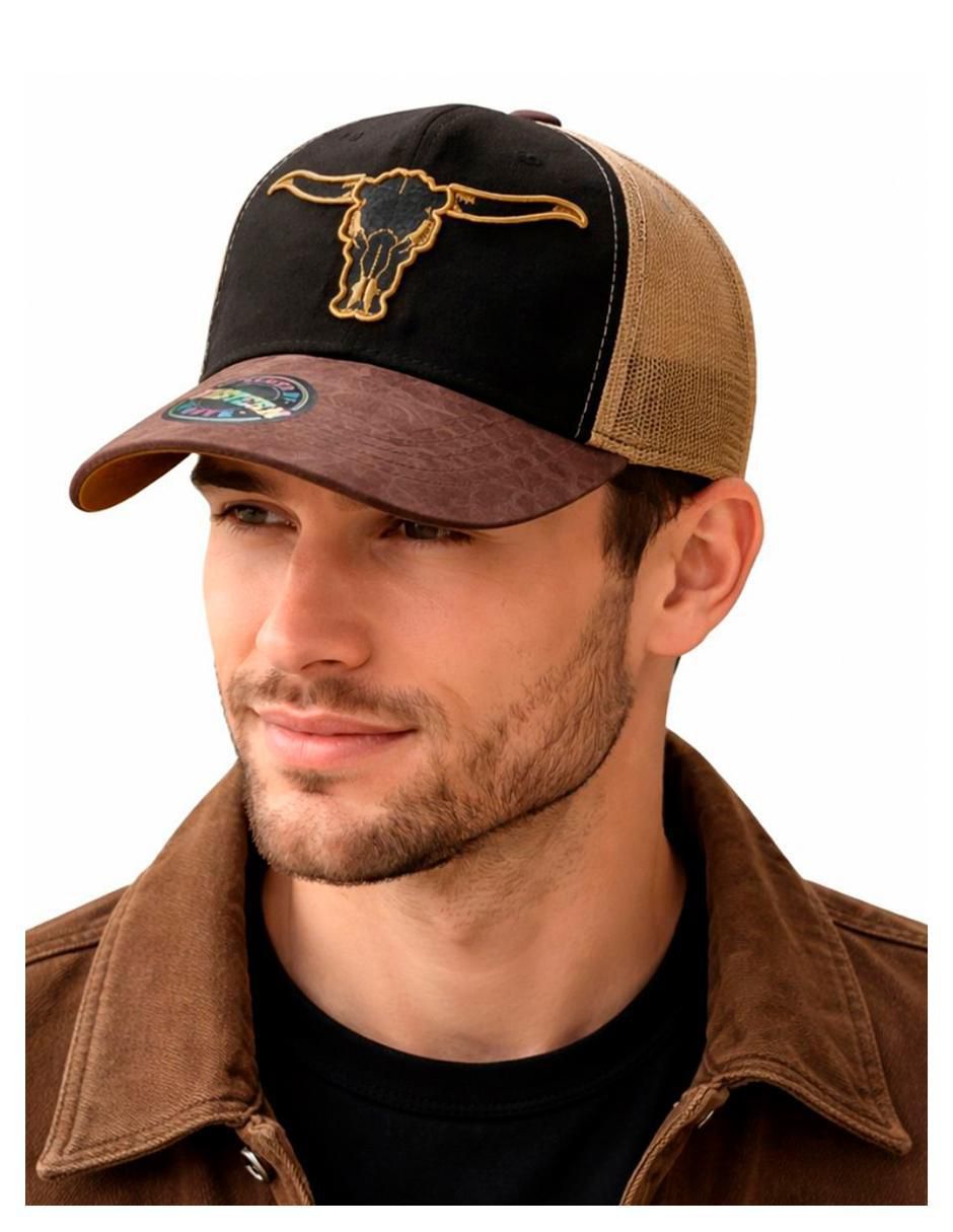 Gorra visera curva snapback casual para hombre 2
