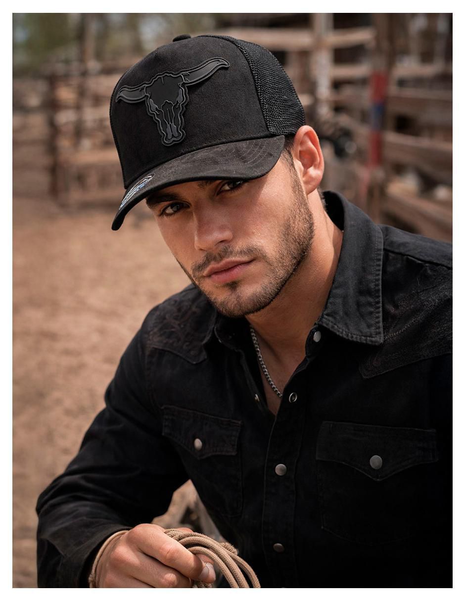 Gorra visera curva snapback casual para hombre 2