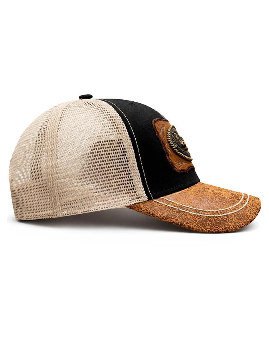 Gorra visera curva snapback casual para hombre 4