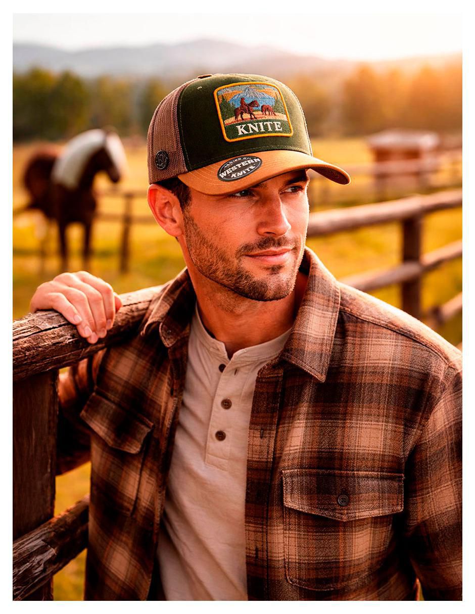 Gorra visera curva snapback casual para hombre 2