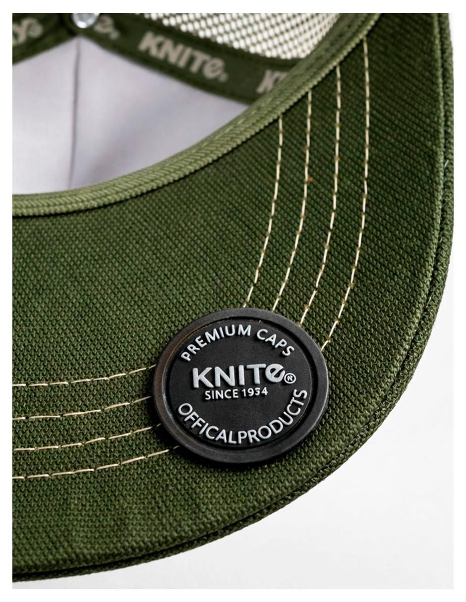 Gorra visera curva snapback casual Trucker Greenk para hombre 4