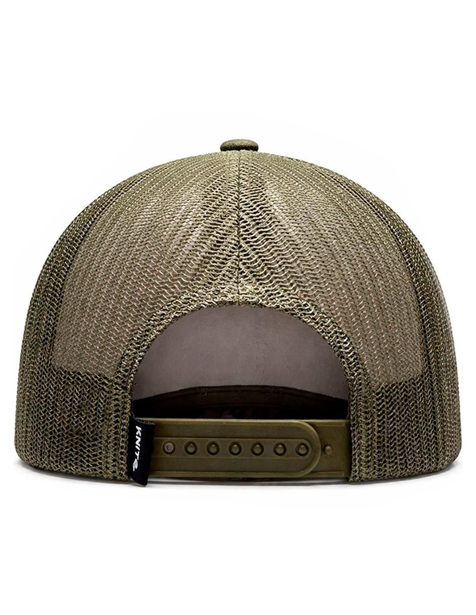 Gorra visera curva snapback casual Trucker Greenk para hombre 8