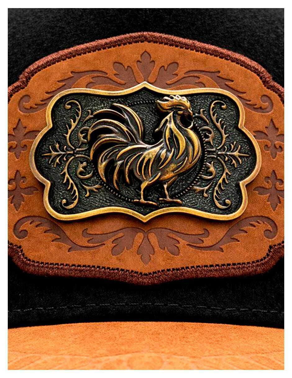 Gorra visera curva snapback casual Iron Rooster para hombre 2