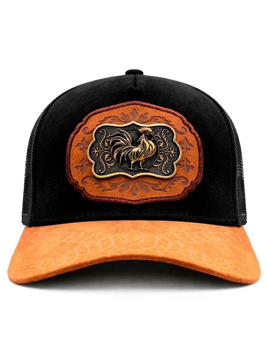 Gorra visera curva snapback casual Iron Rooster para hombre 6