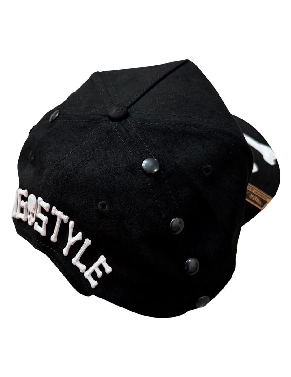 Gorra visera curva snapback casual Vago Bones adulto 6