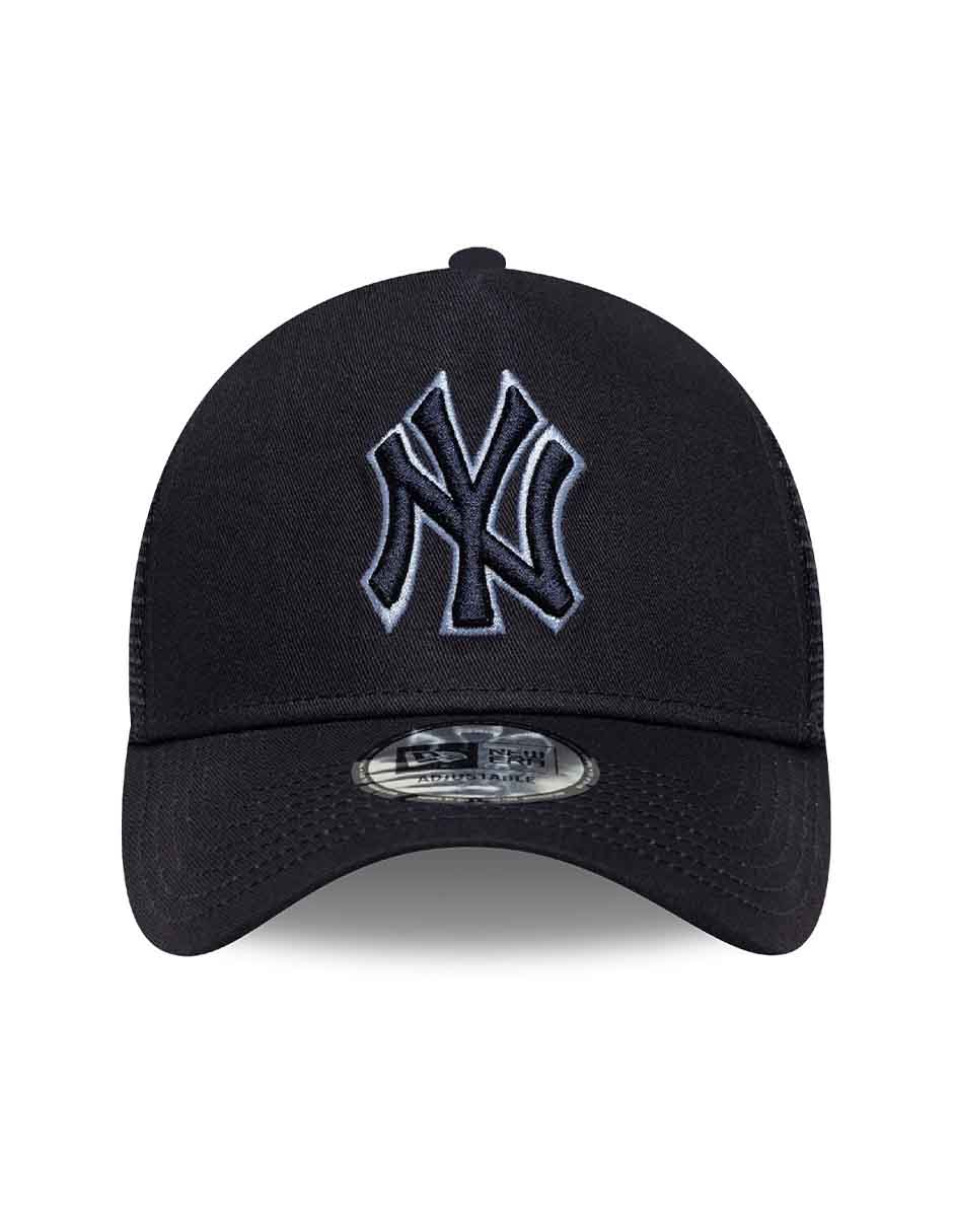 Gorra visera curva correa ajustable para béisbol Team Outline Mlb New York Yankees unisex 4