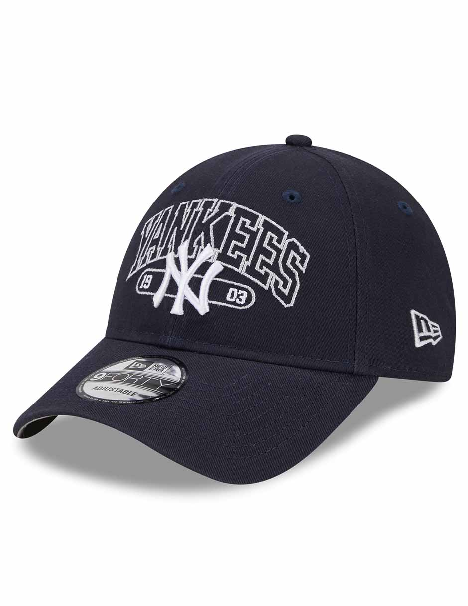 Gorra visera curva correa ajustable para béisbol Mlb Outline Mlb New York Yankees unisex