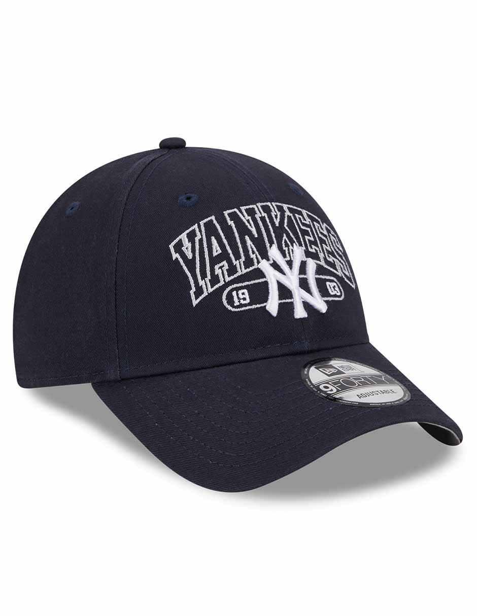 Gorra visera curva correa ajustable para béisbol Mlb Outline Mlb New York Yankees unisex 2