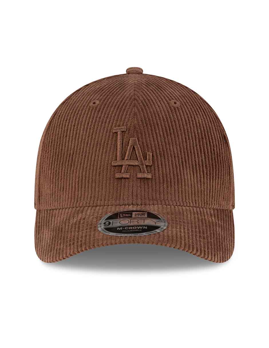 Gorra visera curva correa ajustable para béisbol Cord Mlb Los Angeles Dodgers unisex 4