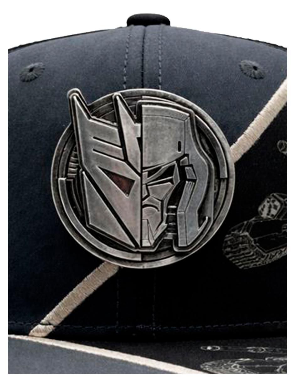 Gorra visera plana snapback casual Megatron para hombre 2