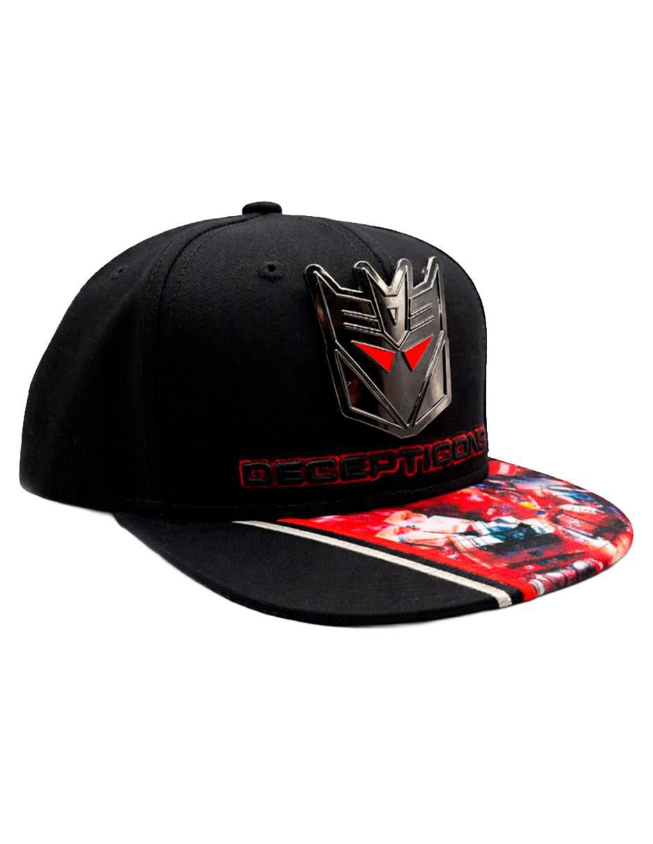 Gorra visera plana snapback casual Decepticon Iron para hombre Gorra visera plana snapback casual Decepticon Iron para hombre