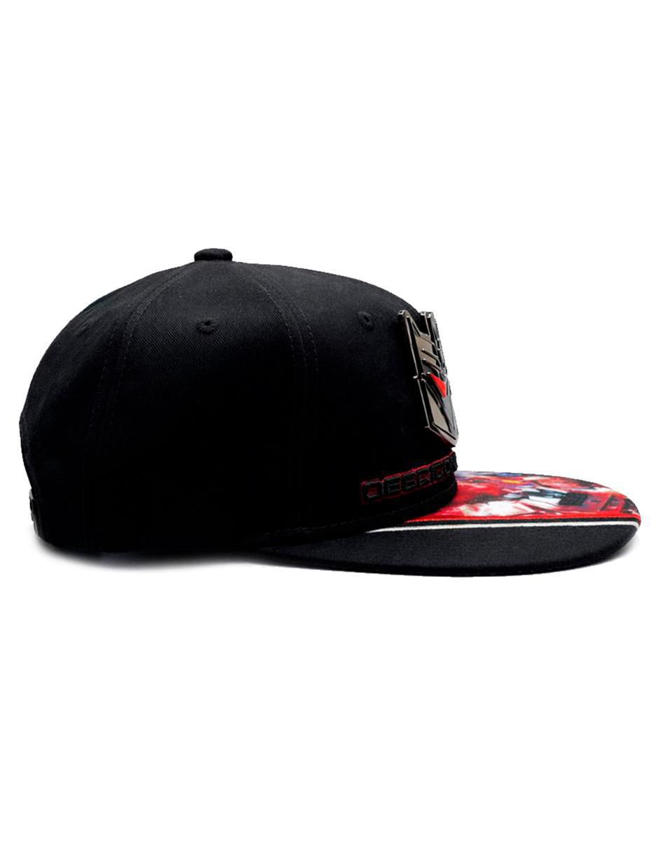 Gorra visera plana snapback casual Decepticon Iron para hombre 5
