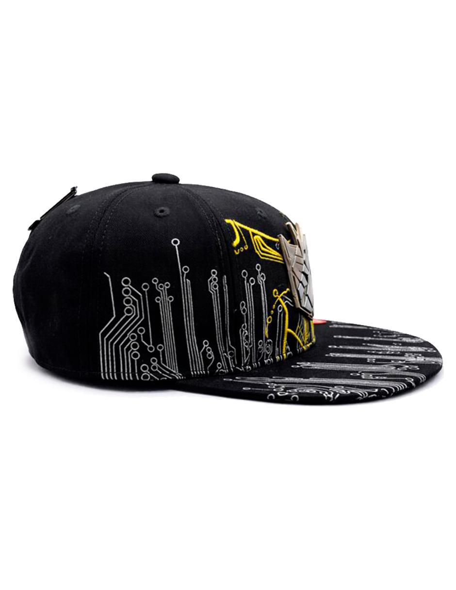 Gorra visera plana snapback casual Decepticon Iron Circuitos para hombre 5