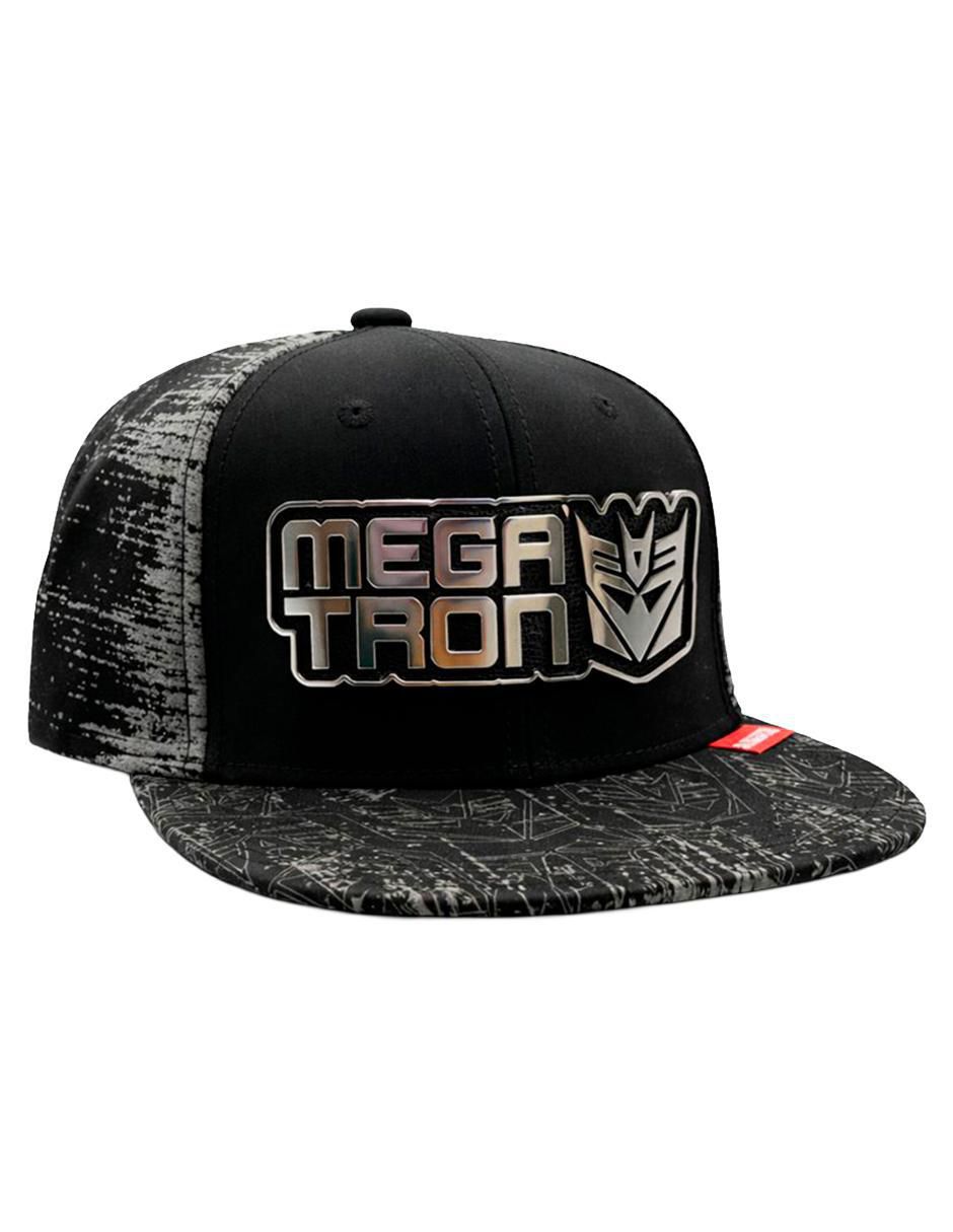 Gorra visera plana snapback casual Transformers para hombre