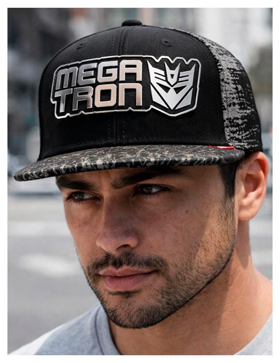 Gorra visera plana snapback casual Transformers para hombre 5