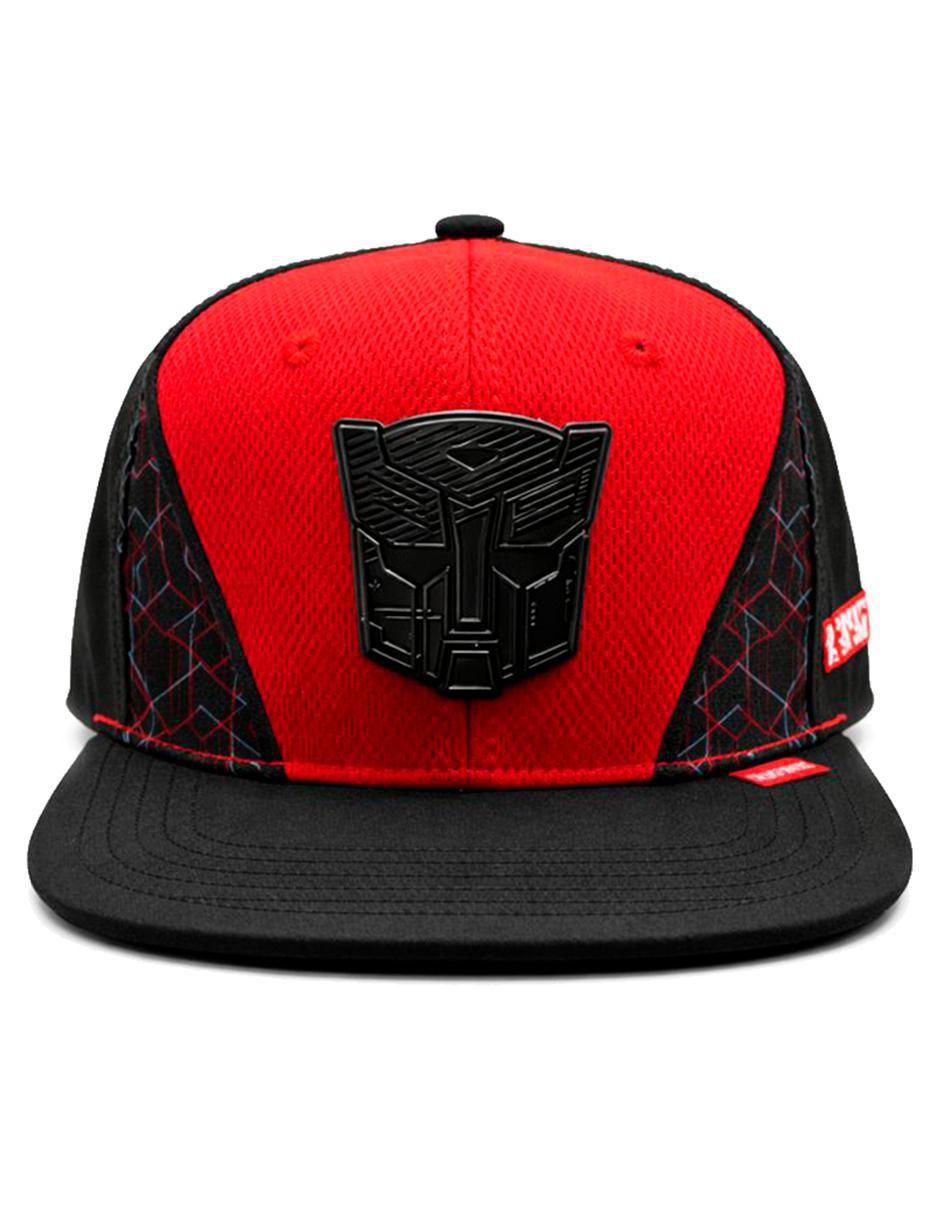 Gorra visera plana snapback casual Transformers para hombre 2