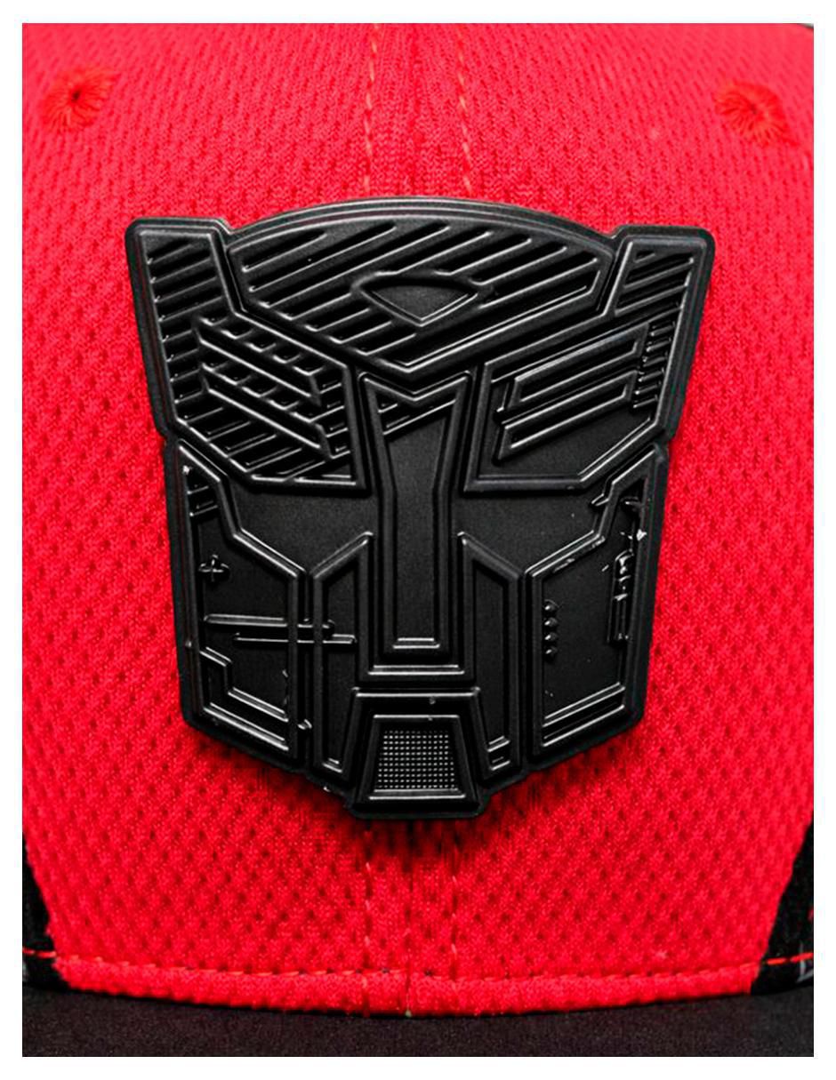 Gorra visera plana snapback casual Transformers para hombre 3