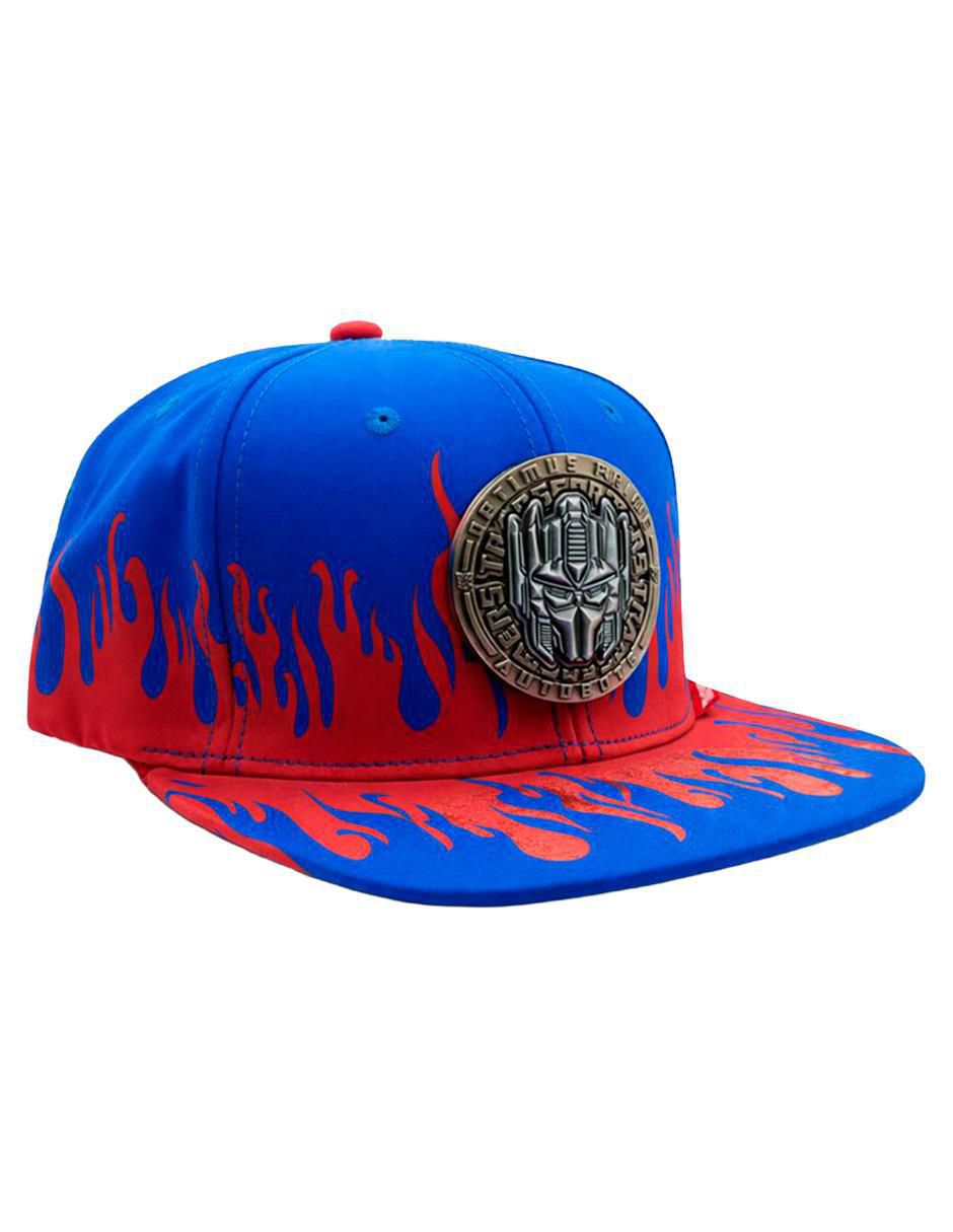 Gorra visera curva snapback casual Transformers para hombre