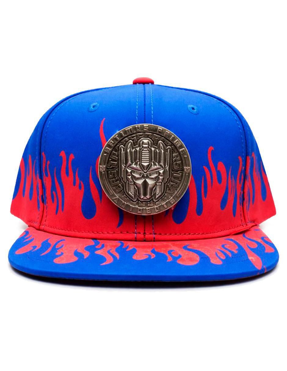 Gorra visera curva snapback casual Transformers para hombre 3