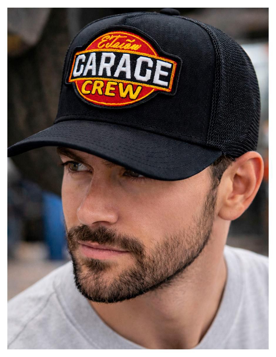 Gorra visera curva snapback casual para hombre 2