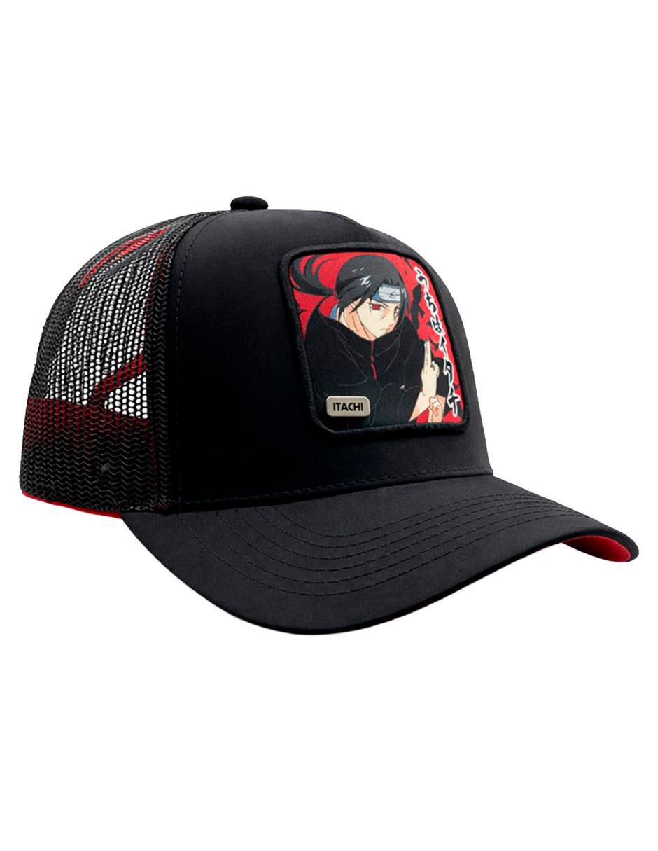 Gorra visera curva snapback casual Itachi Uchiha para hombre