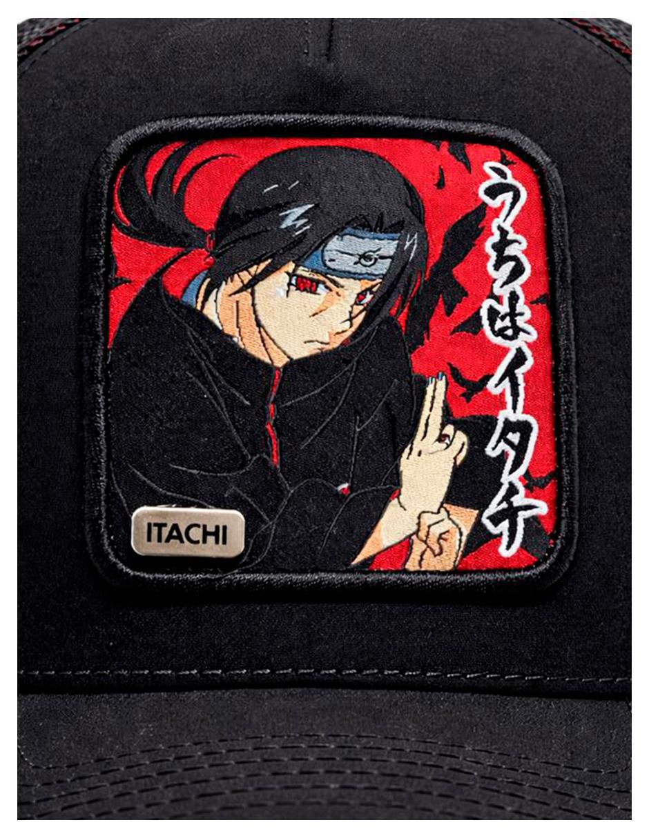 Gorra visera curva snapback casual Itachi Uchiha para hombre 2