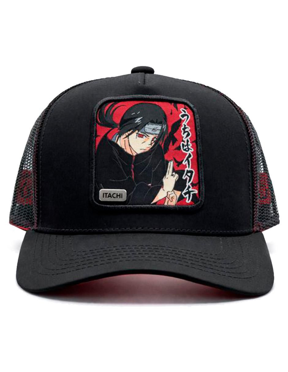 Gorra visera curva snapback casual Itachi Uchiha para hombre 6