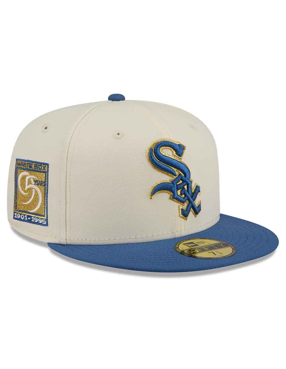 Gorra visera plana cerrada para béisbol Chr Indigo Mlb Chicago White Sox unisex 2