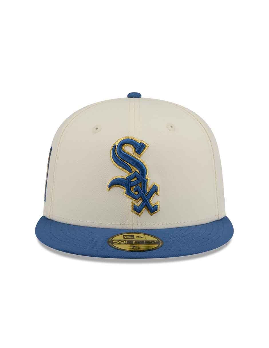 Gorra visera plana cerrada para béisbol Chr Indigo Mlb Chicago White Sox unisex 4