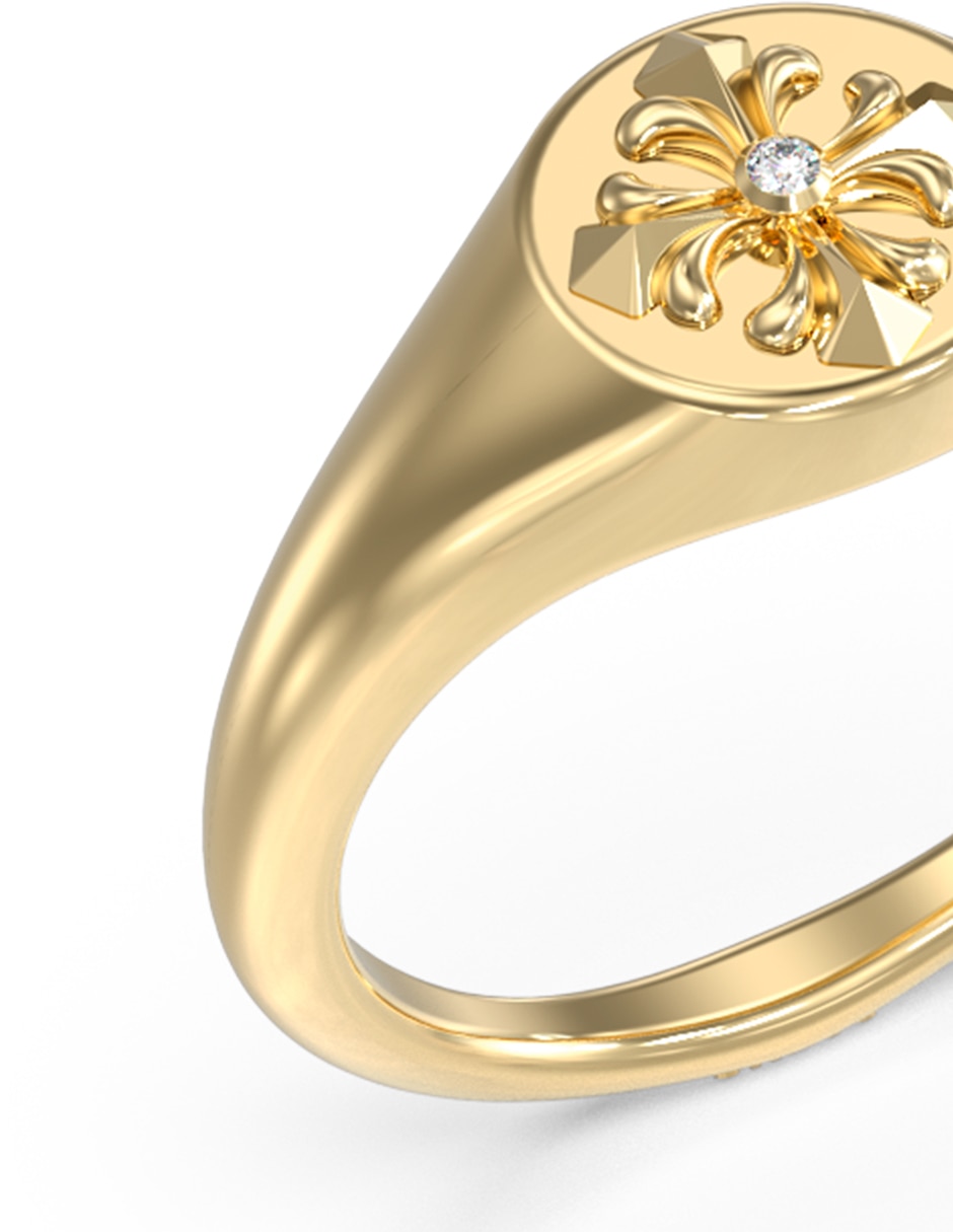 Anillo Savage Rebel brillante 2