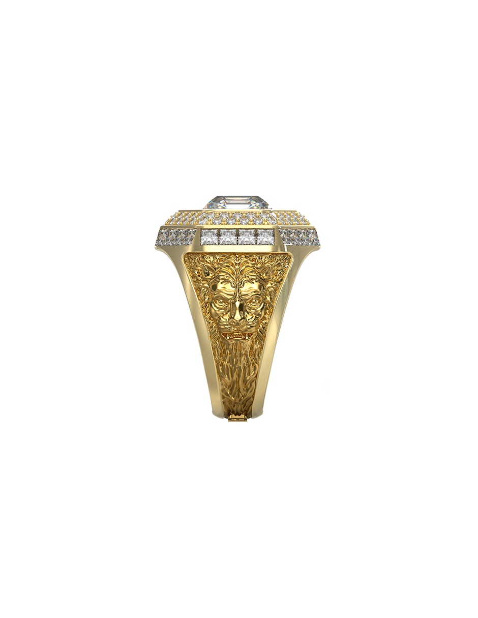 Anillo Lion King cristal brillante 3