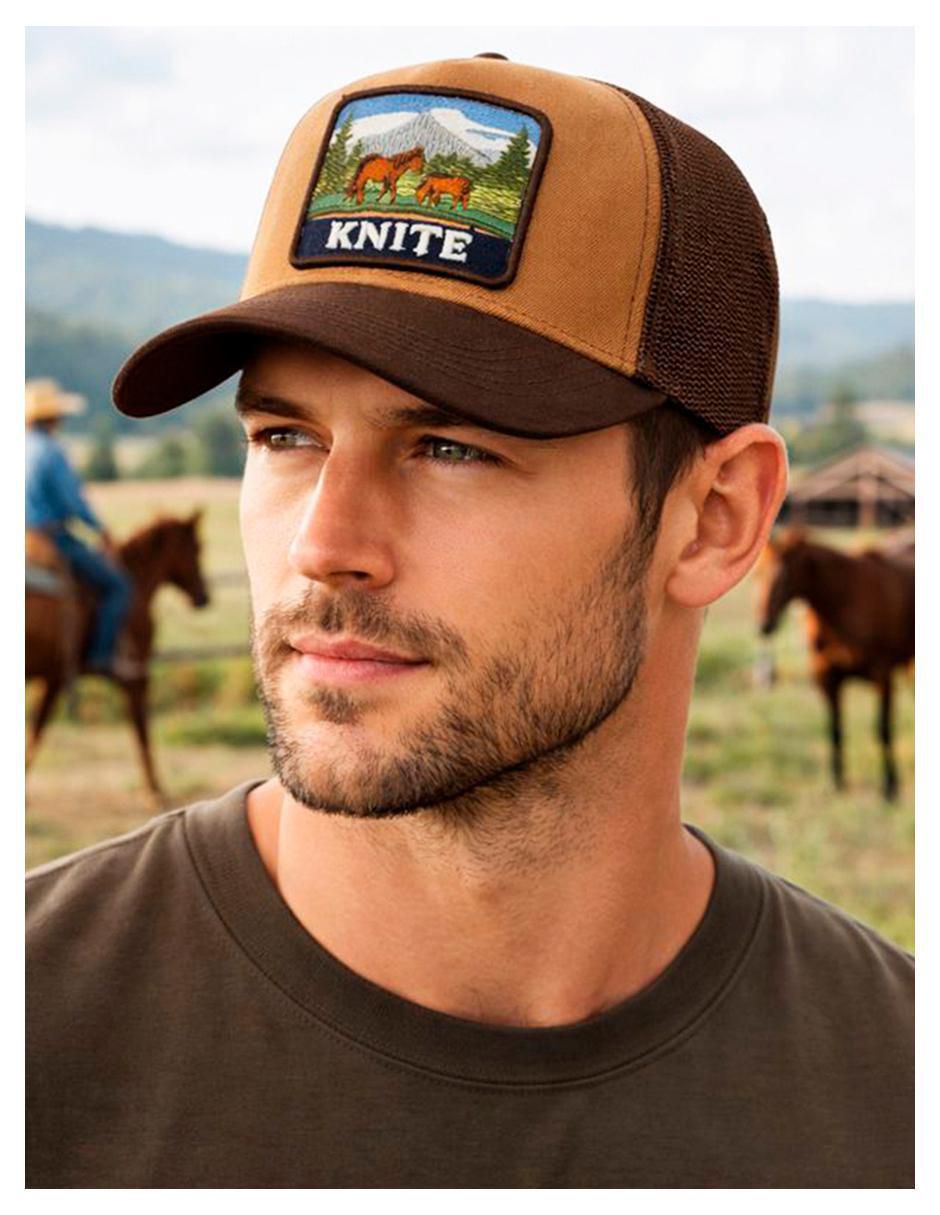 Gorra visera curva snapback casual para hombre 2