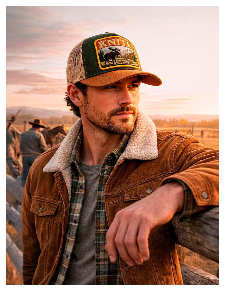 Gorra visera curva snapback casual para hombre 4